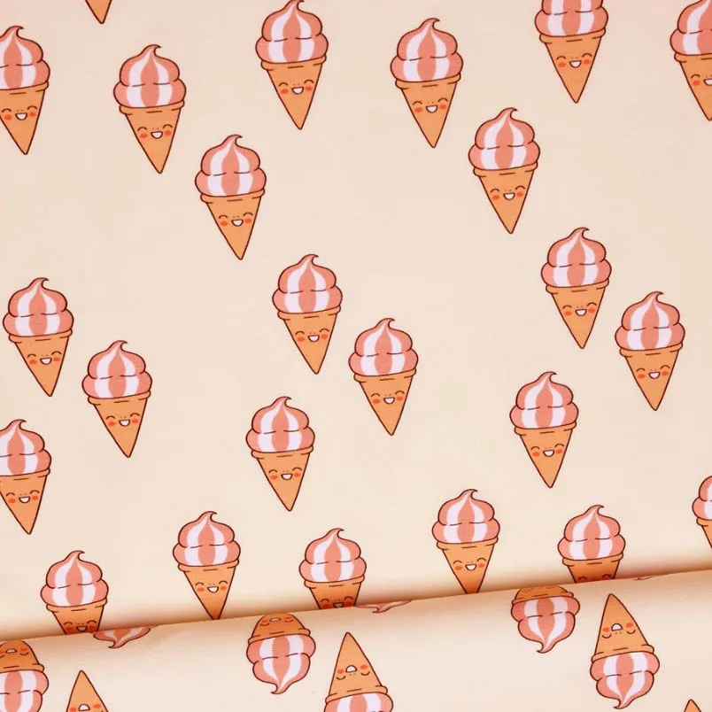 French terry soft ice cream- Eva Mouton